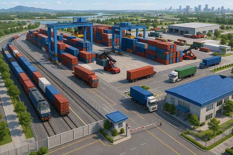 Siết chặt quản lý đầu tư, khai thác cảng cạn theo Nghị định mới