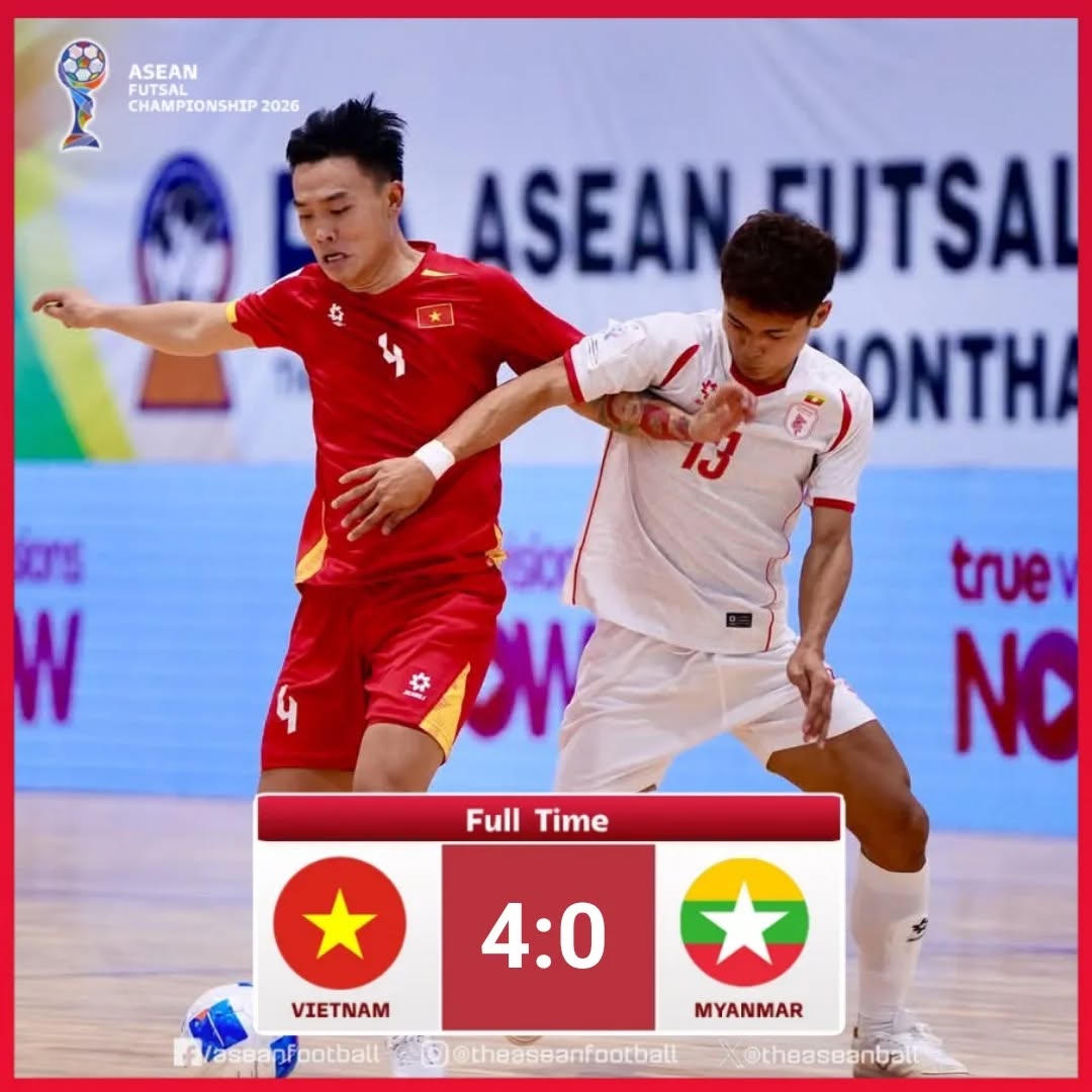 Giải futsal Đông Nam Á: Các đội mạnh đều thắng