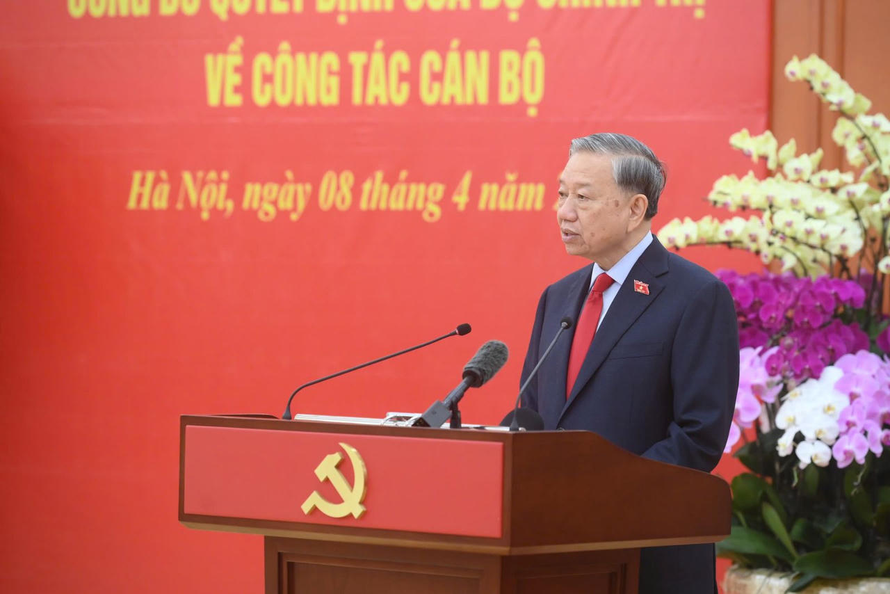 Tổng Bí thư, Chủ tịch nước Tô Lâm phát biểu chỉ đạo tại Hội nghị.&nbsp;