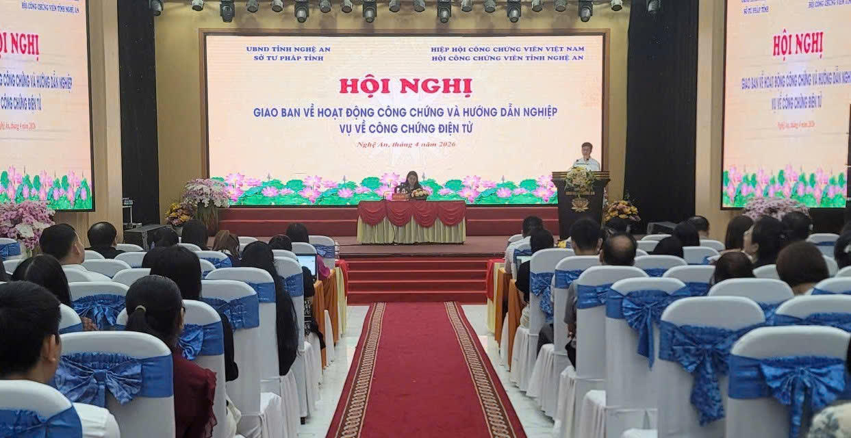 Nghệ An: Kiên quyết xử lý nghiêm các hành vi vi phạm trong hoạt động công chứng