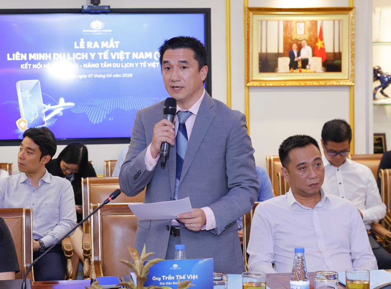 Ông Trần Thế Việt - đại diện VMTA chia sẻ về một số mục tiêu của Liên minh đến năm 2030