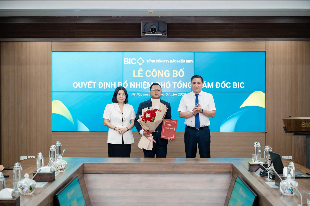 BIC bổ nhiệm Phó Tổng Giám đốc mới