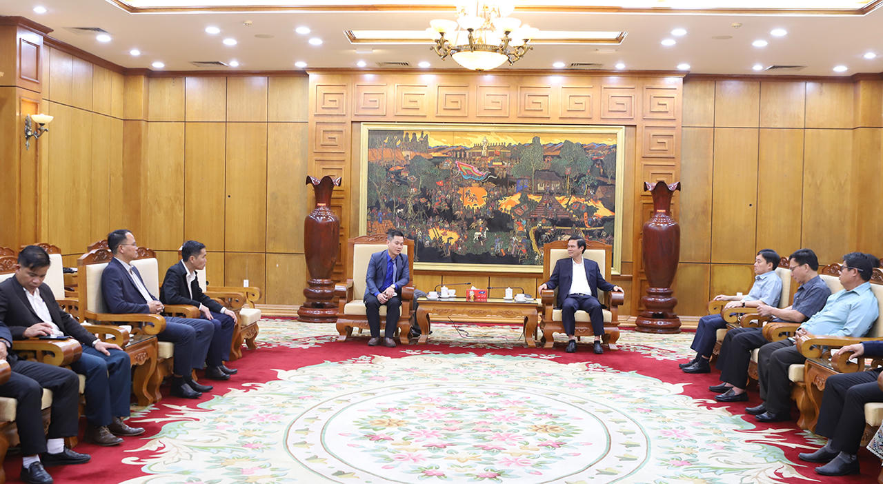 Bắc Ninh tăng cường hợp tác nông nghiệp, môi trường với tỉnh Xay Sổm Bun (Lào)