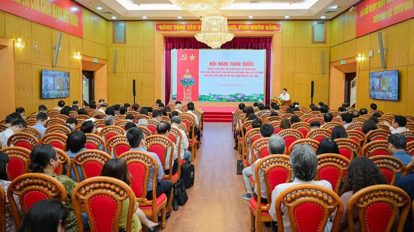 Toàn cảnh hội nghị. Ảnh: Bảo Long