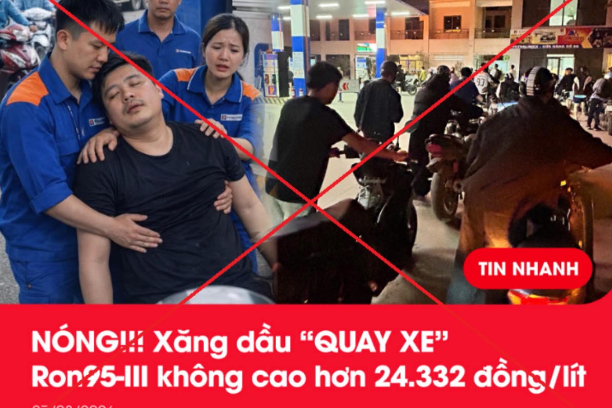 Xử phạt nam thanh niên dùng AI chế ảnh người ngất ở cây xăng câu view