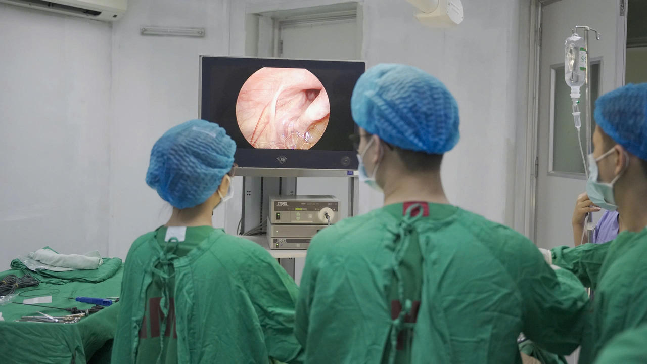 Bệnh viện A Thái Nguyên xác định chuyển đổi số là trụ cột chiến lược. (Ảnh: Lê Hanh)