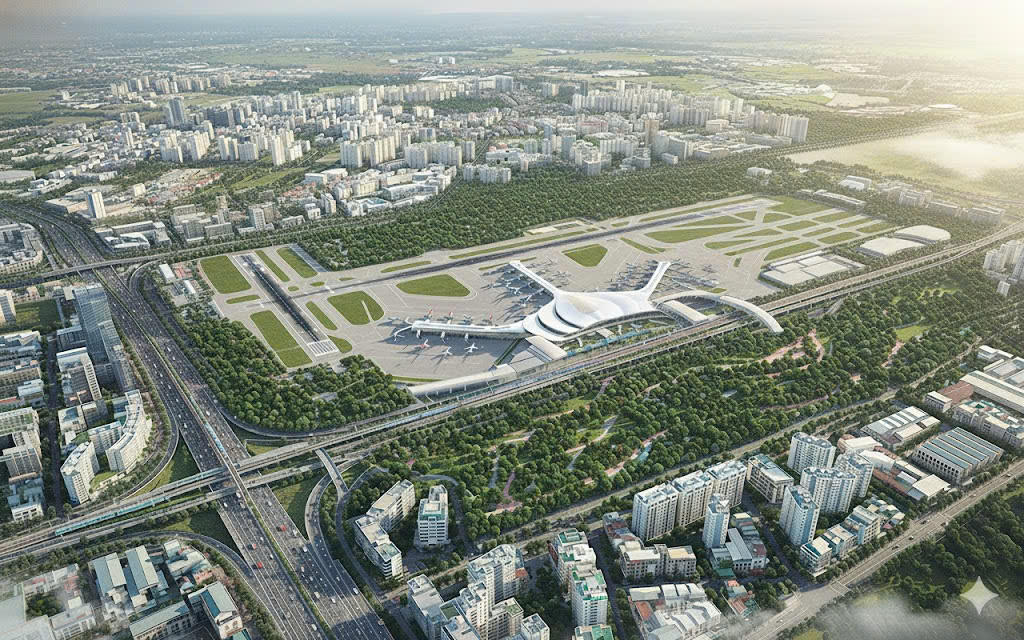 Cảng hàng không quốc tế Long Thành và đô thị sân bay Long Thành được xem là hạt nhân chiến lược.