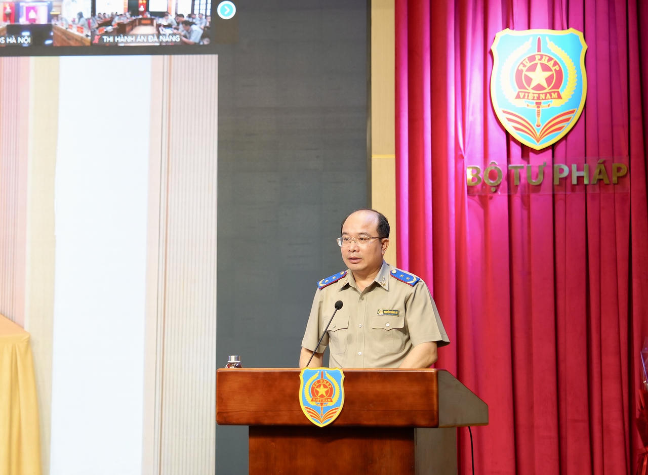 Cục trưởng Cục Quản lý THADS Nguyễn Thắng Lợi: Quyết tâm xây dựng lực lượng THADS vững mạnh, với đội ngũ cán bộ dám nghĩ, dám làm, dám đổi mới, có năng lực và tinh thần trách nhiệm cao.