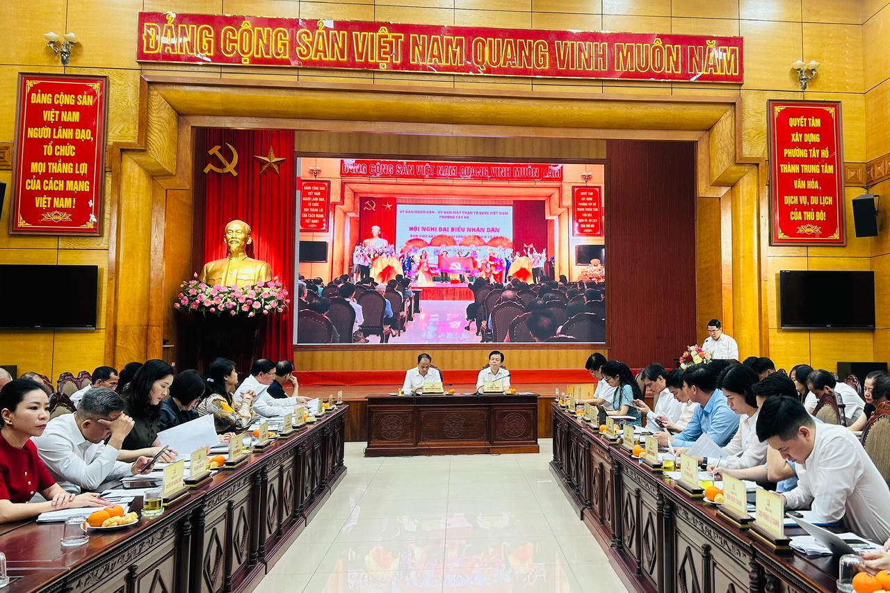 Phường Tây Hồ duy trì mô hình “Tháng nghe dân nói”