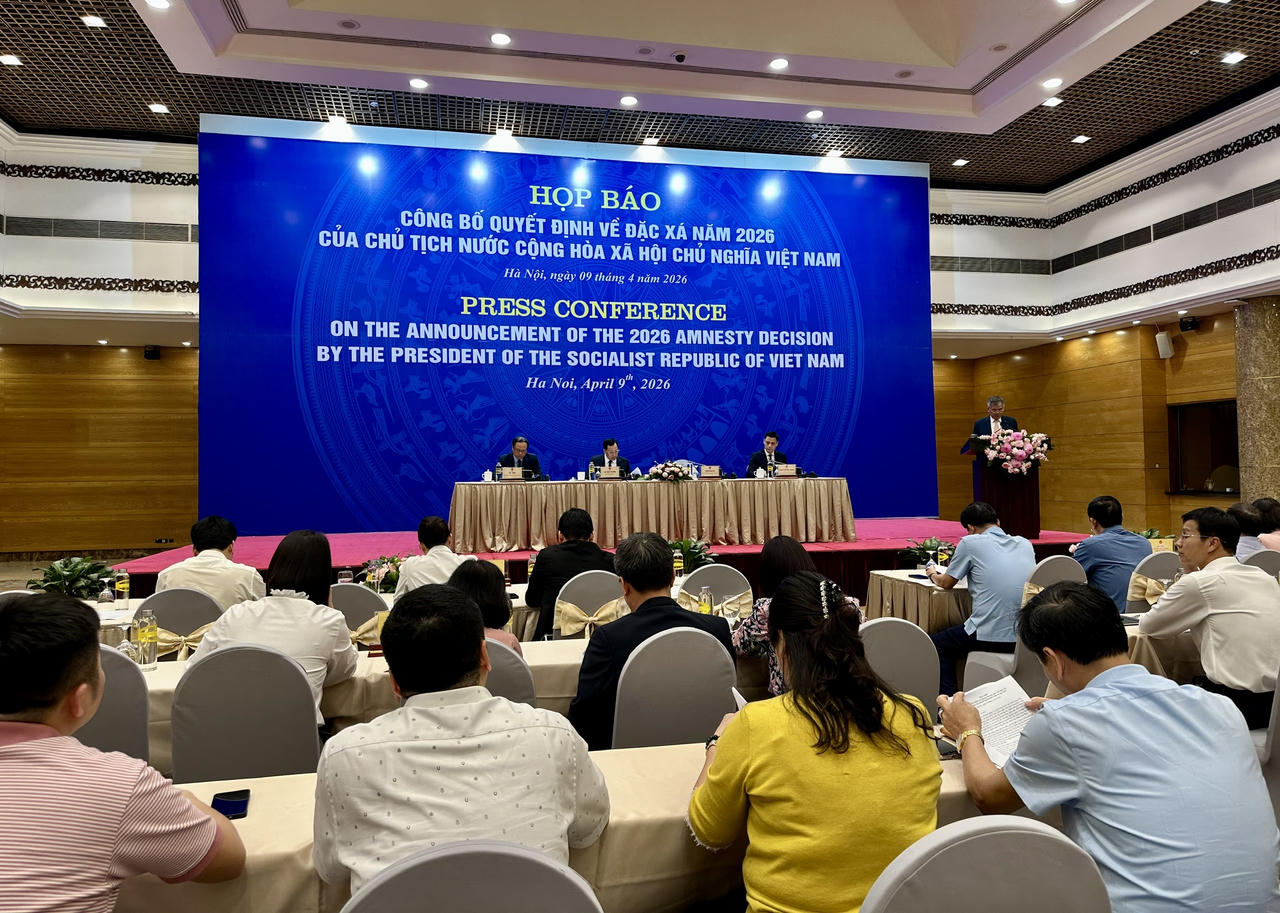 Công bố Quyết định về đặc xá năm 2026 của Chủ tịch nước