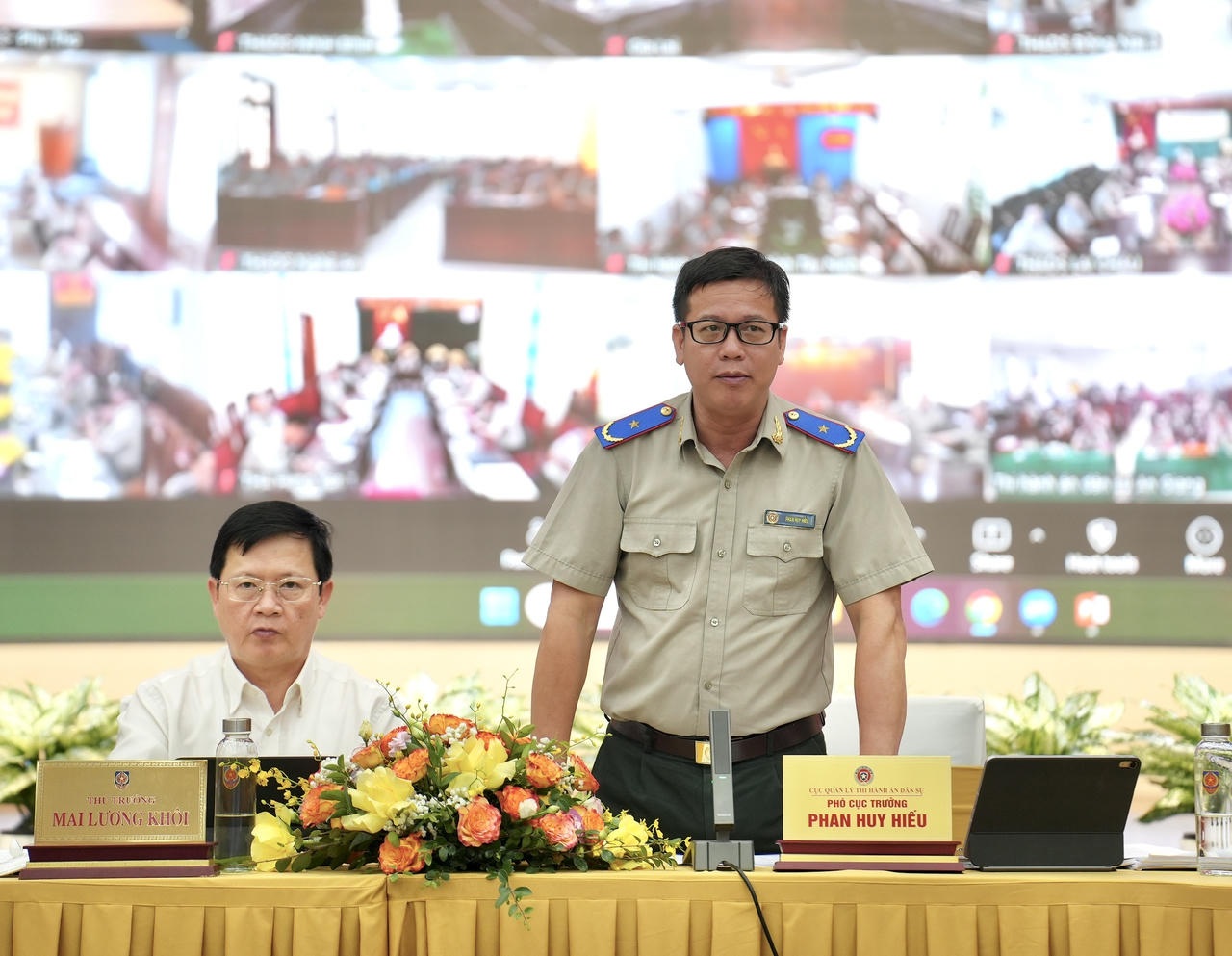 Phó Cục trưởng Phan Huy Hiếu: Cục đang nghiên cứu xây dựng quy trình tiếp dân trực tuyến.