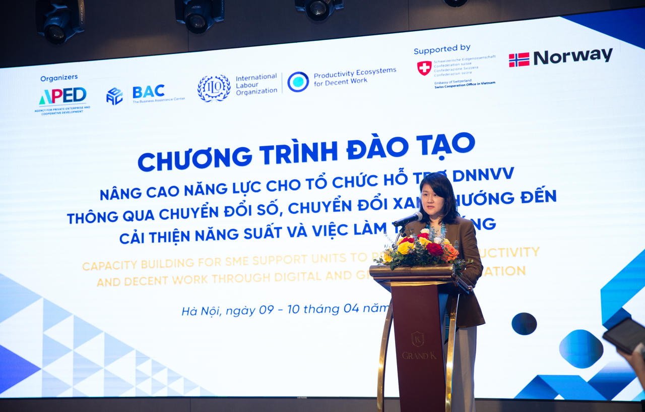 Bà Sinwon Park -&nbsp;Giám đốc Quốc gia ILO tại Việt Nam