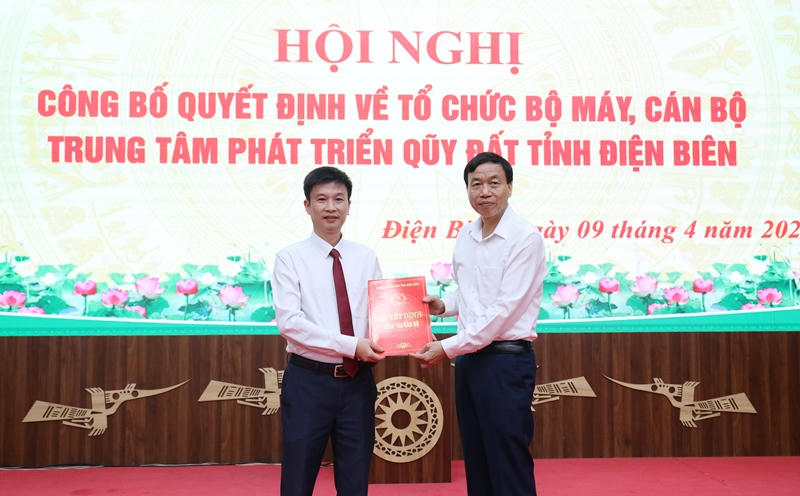 Thành lập Trung tâm Phát triển quỹ đất tỉnh Điện Biên