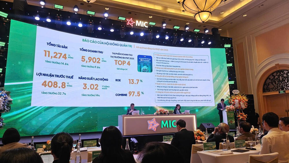 Giải mã chiến lược bứt phá của Bảo hiểm MIC tại Đại hội cổ đông 2026