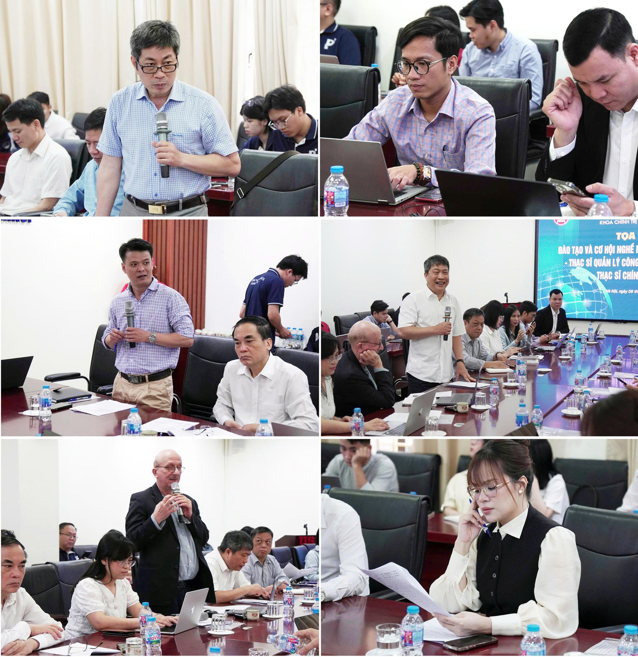 Nhiều ý kiến tham luận sâu sắc được trình bày tại Tọa đàm