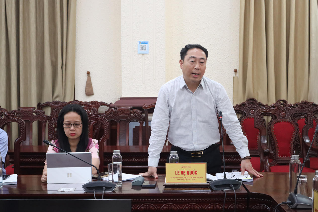 Bảo đảm tiến độ, nâng cao chất lượng thực hiện các nhiệm vụ chuyên môn của Cục ĐKGDBĐ&BTNN