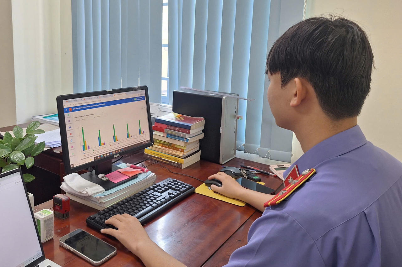 Tuổi trẻ VKSND đạt nhiều kết quả tích cực trong chiến dịch nhập dữ liệu nền tảng quản lý án hình sự.