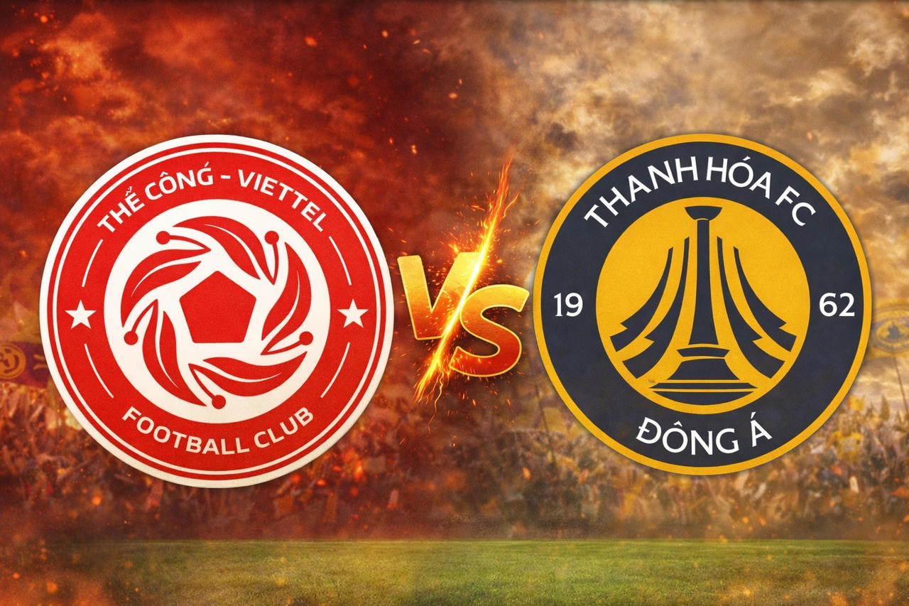 Vòng 18 V.League 2025/26: Thể Công gặp Thanh Hoá
