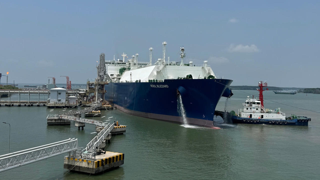 Ngày 8/4/2026, chuyến tàu KOOL BLIZZARD cũng đã được tiếp nhận, bổ sung thêm khoảng 27.300 tấn LNG.