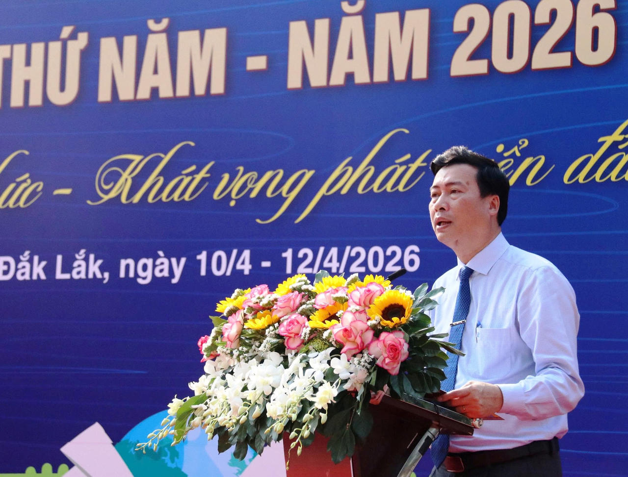 Ông Trần Hồng Tiến - Giám đốc Sở Văn hóa, Thể thao và Du lịch Đắk Lắk