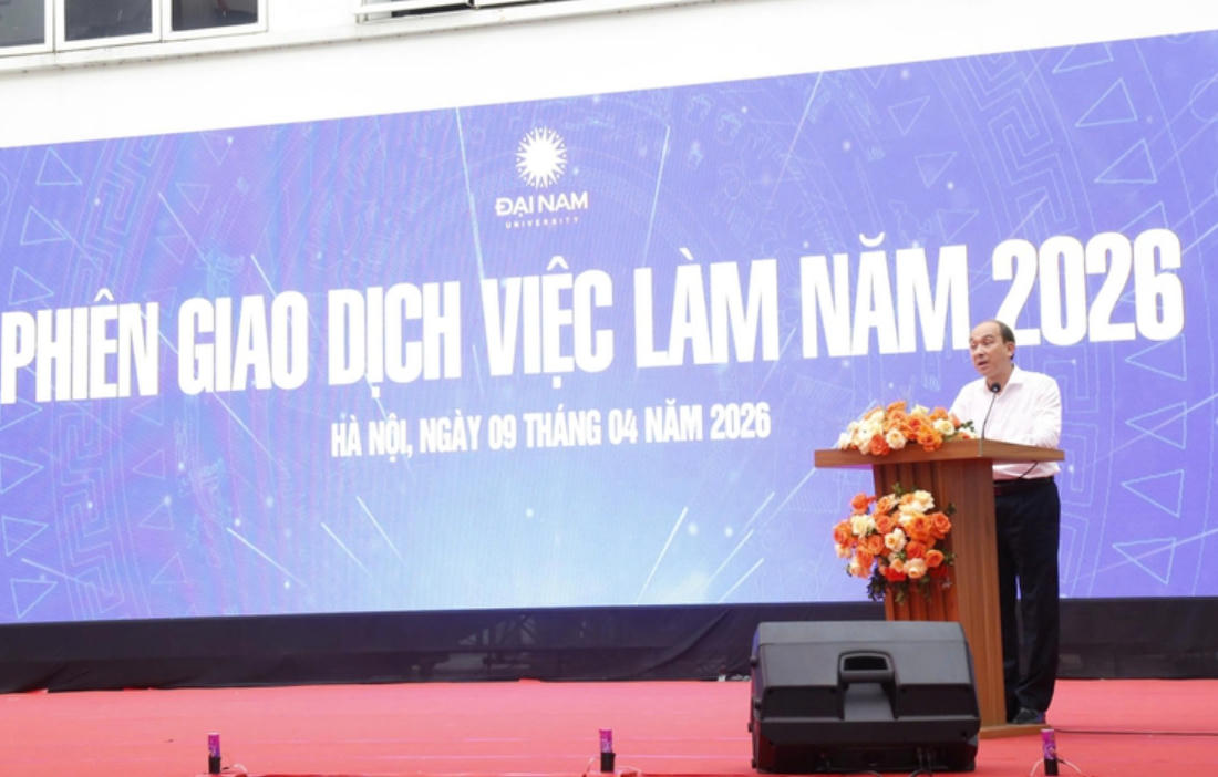 Ông Nguyễn Tây Nam – Phó Giám đốc Sở Nội vụ Hà Nội phát biểu tại sự kiện.