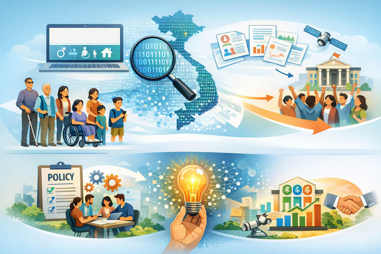 Khắc phục “khoảng trống” dữ liệu của các nhóm yếu thế