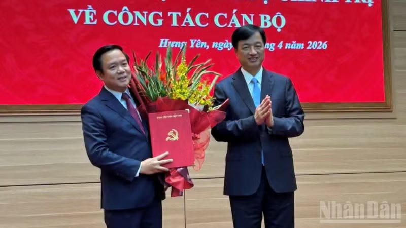 Bộ Chính trị chuẩn y đồng chí Phạm Quang Ngọc giữ chức Bí thư Tỉnh ủy Hưng Yên