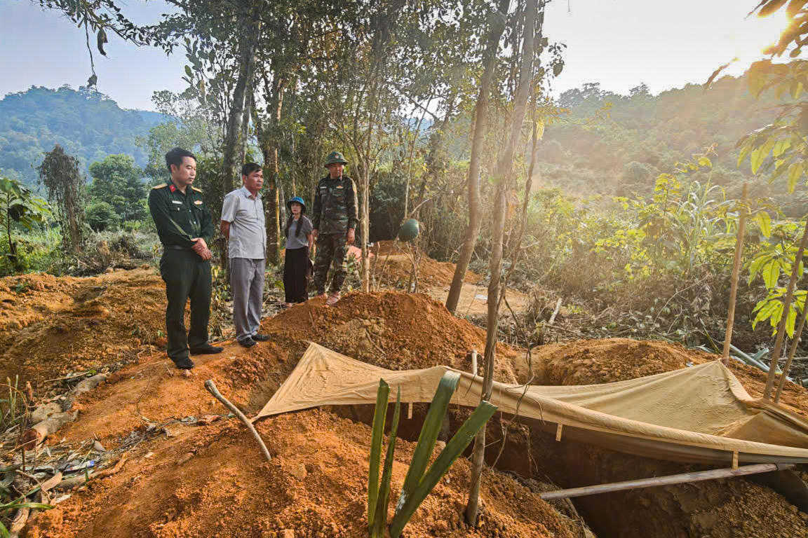 Quảng Trị: Tìm thấy 2 hài cốt liệt sĩ tại xã Đakrông