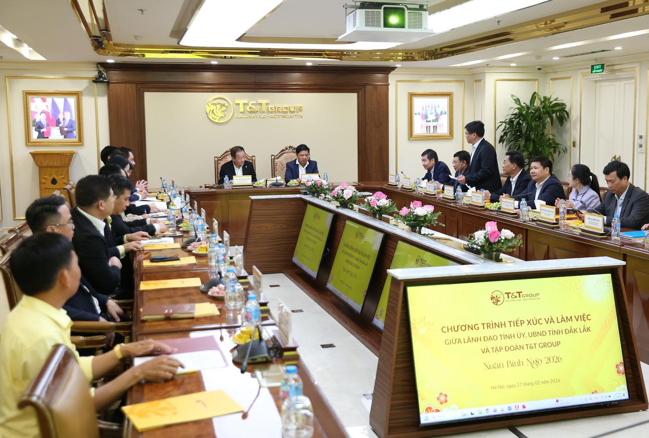 T&T Gruop làm việc với lãnh đạo tỉnh Đắk Lắk