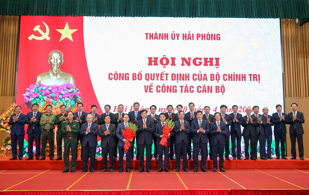 Ông Lê Ngọc Châu giữ chức Bí thư Thành ủy Hải Phòng