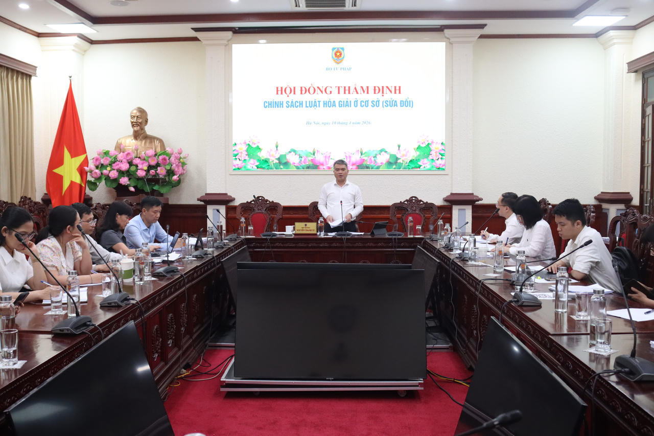 Thẩm định chính sách Luật Hòa giải ở cơ sở (sửa đổi)