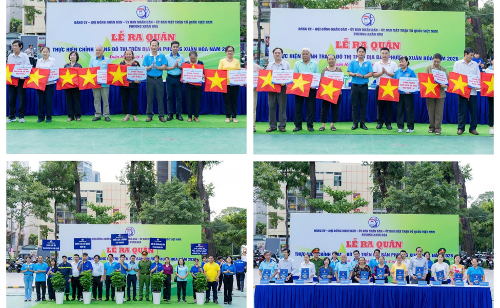 Lễ ra quân là sự khởi đầu cho một quá trình hành động đồng bộ, thường xuyên, liên tục của cả hệ thống chính trị và Nhân dân trên địa bàn phường trong suốt năm 2026 và các năm tiếp theo.