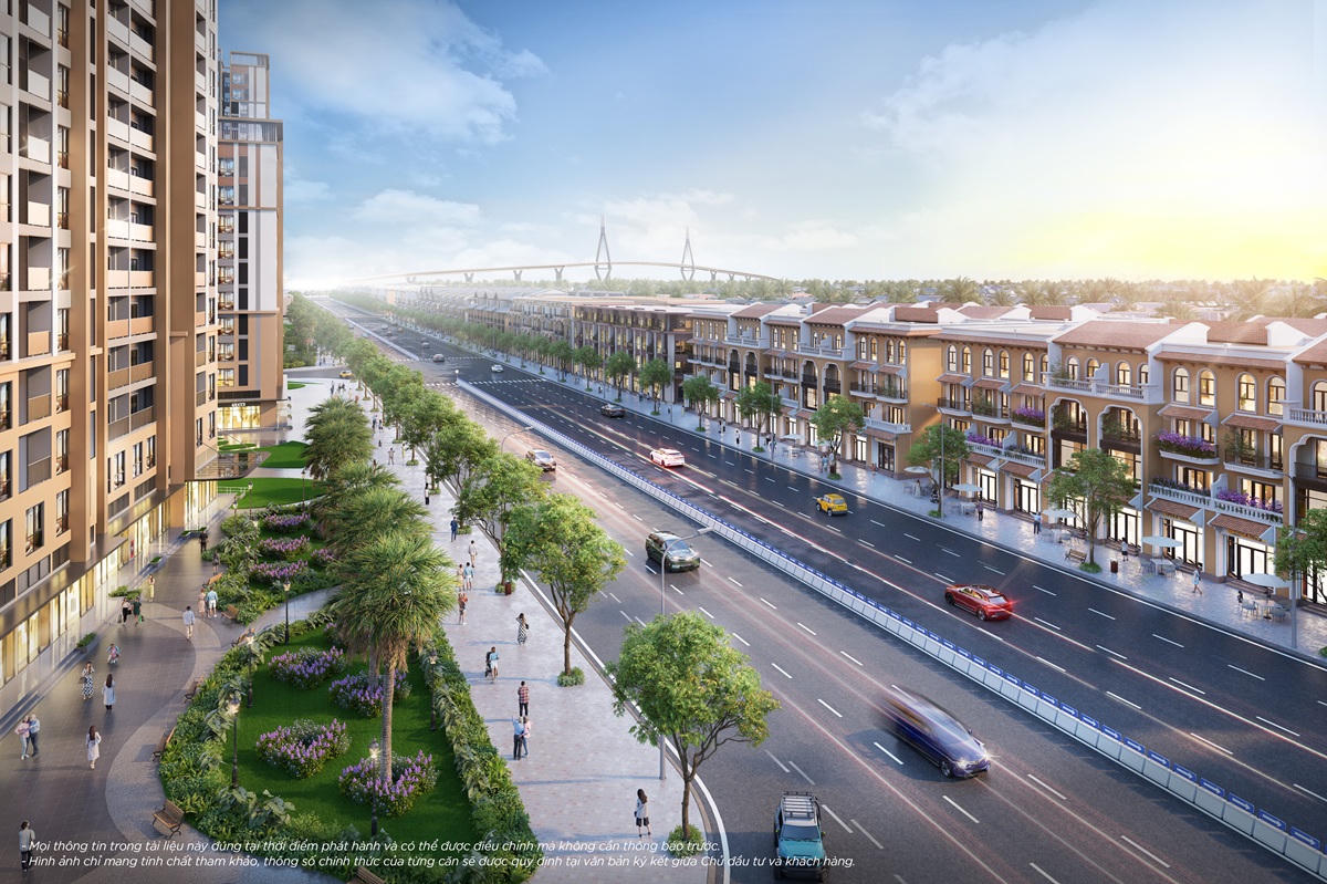 Không gian thương mại tại Vinhomes Green Parasie có khả năng đáp ứng dòng khách lên tới 40 triệu lượt/năm.