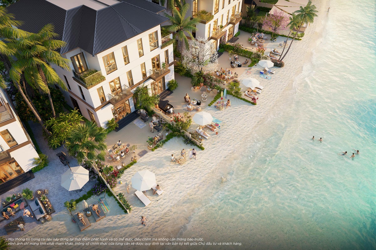 Các căn biệt thự view biển là “first home” của những gia đình đa thế hệ tại Vinhomes Green Paradise.