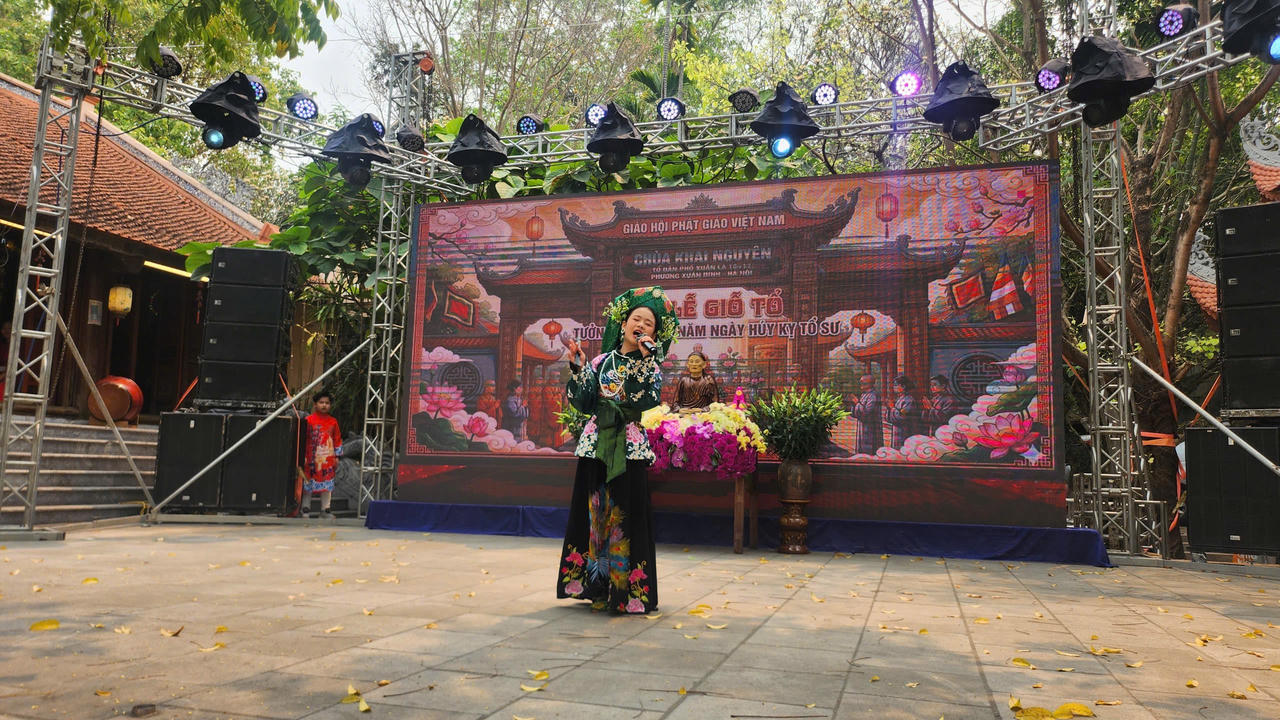 Lễ Giỗ Tổ chùa Khai Nguyên, mạch nguồn tâm linh và văn hóa giữa lòng Tây Hồ