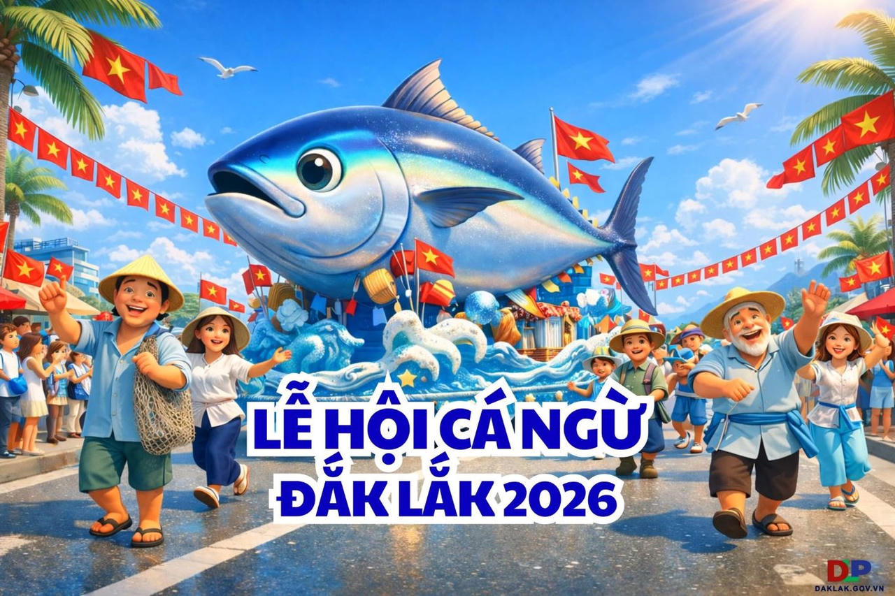 Lễ hội cà ngừ Đắk Lắk 2026 hứa hẹn thúc đẩy du lịch gắn với kinh tế biển.