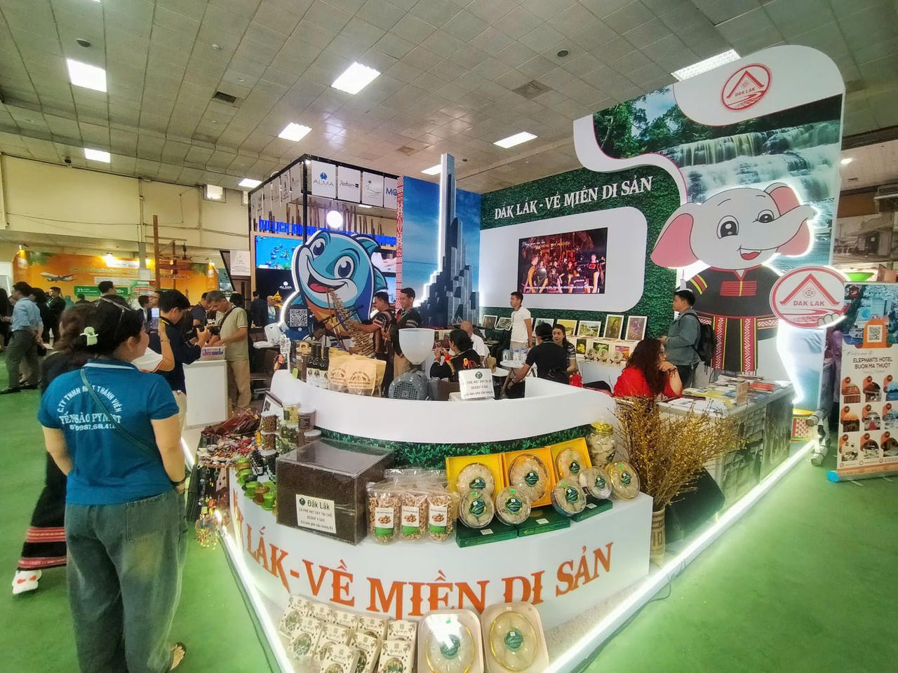 Đắk Lắk tham gia Hội chợ&nbsp;Du lịch Quốc tế Việt Nam - VITM Hà Nội 2026.