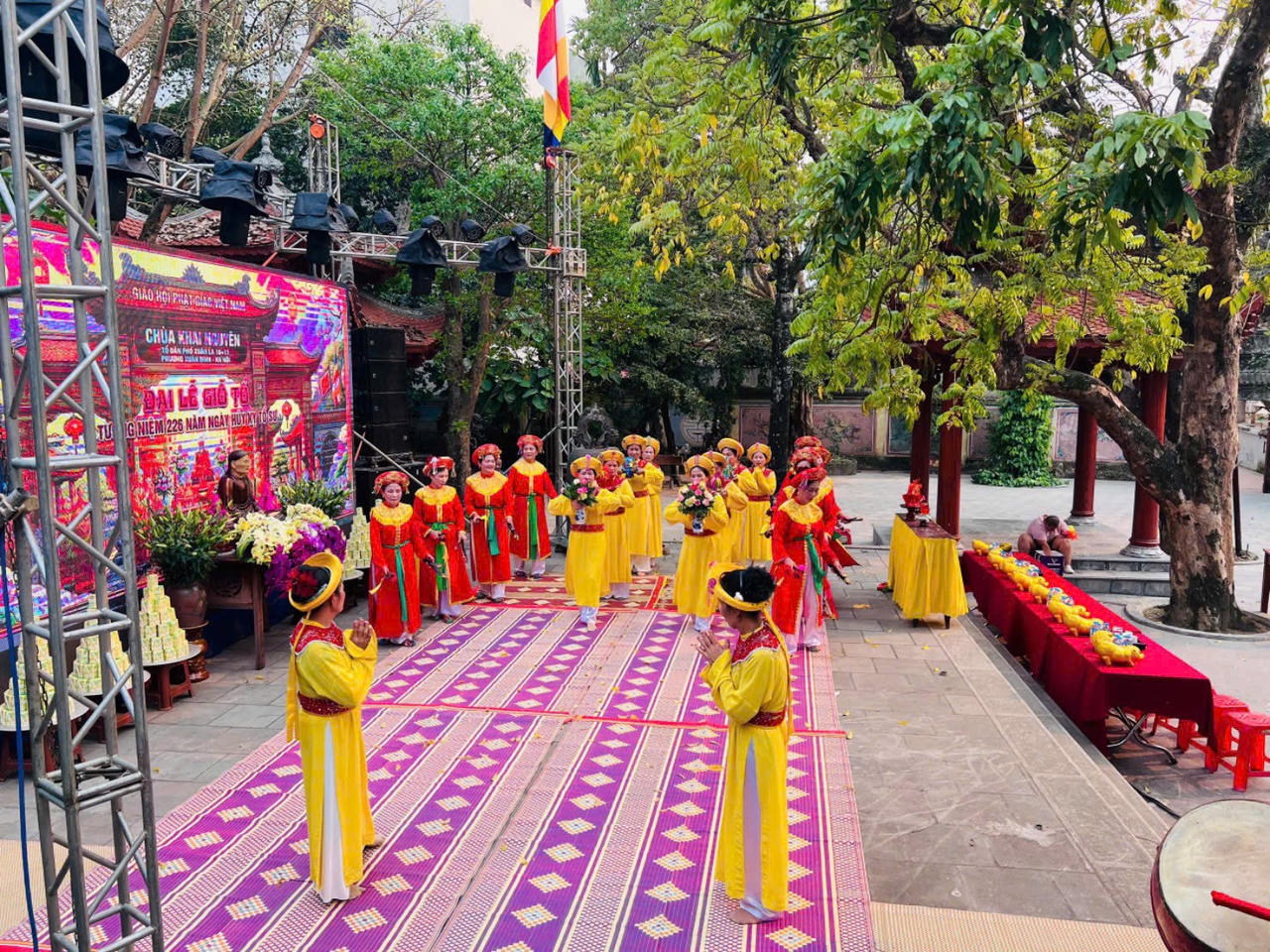 Lễ Giỗ Tổ chùa Khai Nguyên, mạch nguồn tâm linh và văn hóa giữa lòng Tây Hồ