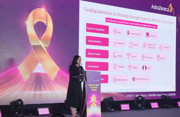 ThS.BS. Văn Thị Thu Sương – Giám đốc Y khoa, Công ty TNHH AstraZeneca Việt Nam chia sẻ về Hành trình của AstraZeneca trong lĩnh vực Ung thư tại Việt Nam.