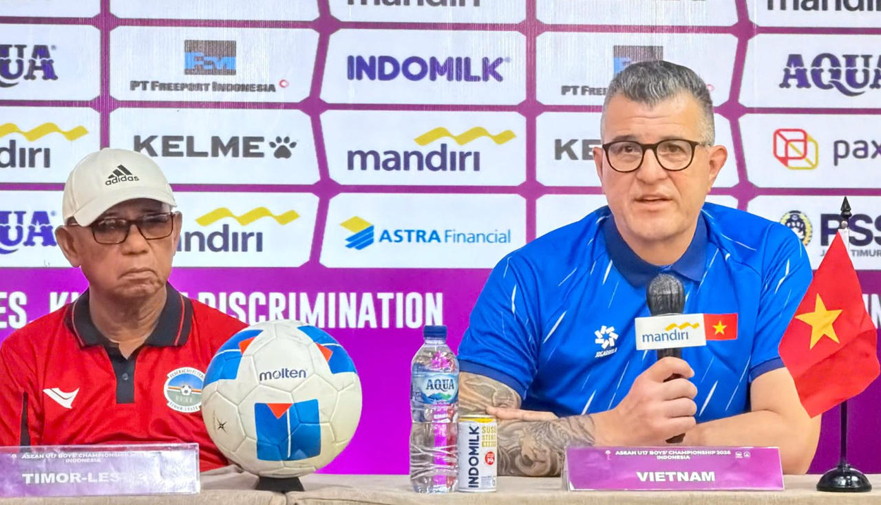 HLV Cristiano Roland: 'U17 Việt Nam muốn có kết quả tốt ở trận ra quân'
