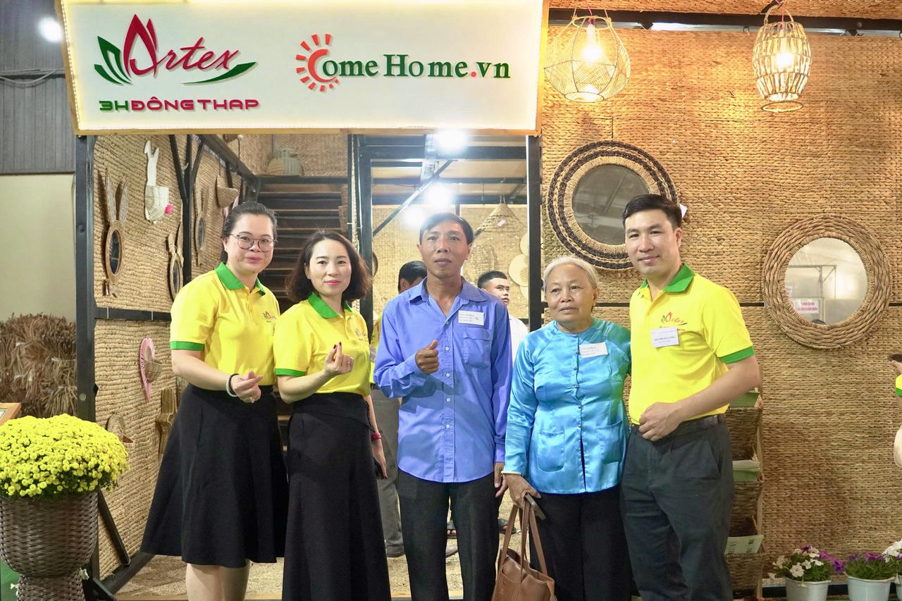 Nghề lục bình ở Mỹ Hiệp: Sinh kế tại chỗ, ổn định từ gốc