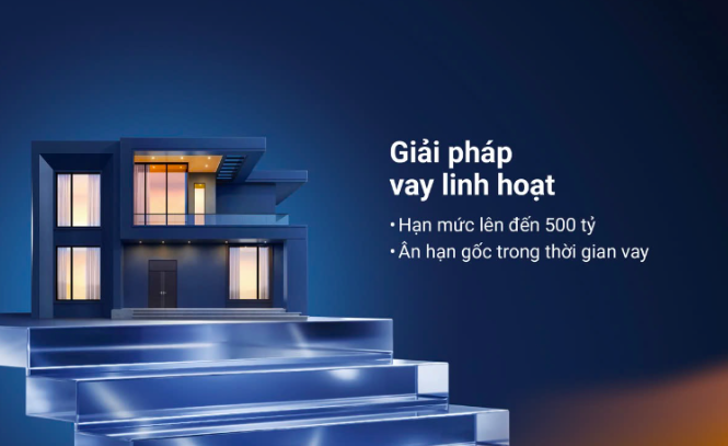 Giải pháp nguồn vốn được thiết kế theo hướng linh hoạt với hạn mức tài trợ lên đến 500 tỷ đồng, ân hạn gốc trong thời gian vay.