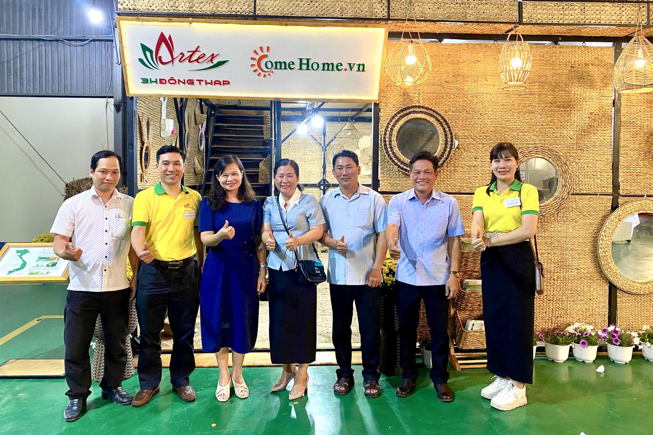 Nghề lục bình ở Mỹ Hiệp: Sinh kế tại chỗ, ổn định từ gốc