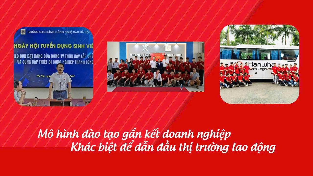 Trường Cao đẳng Công nghệ cao Hà Nội tuyển sinh năm học 2026–2027: Đa dạng lựa chọn, cam kết đầu ra