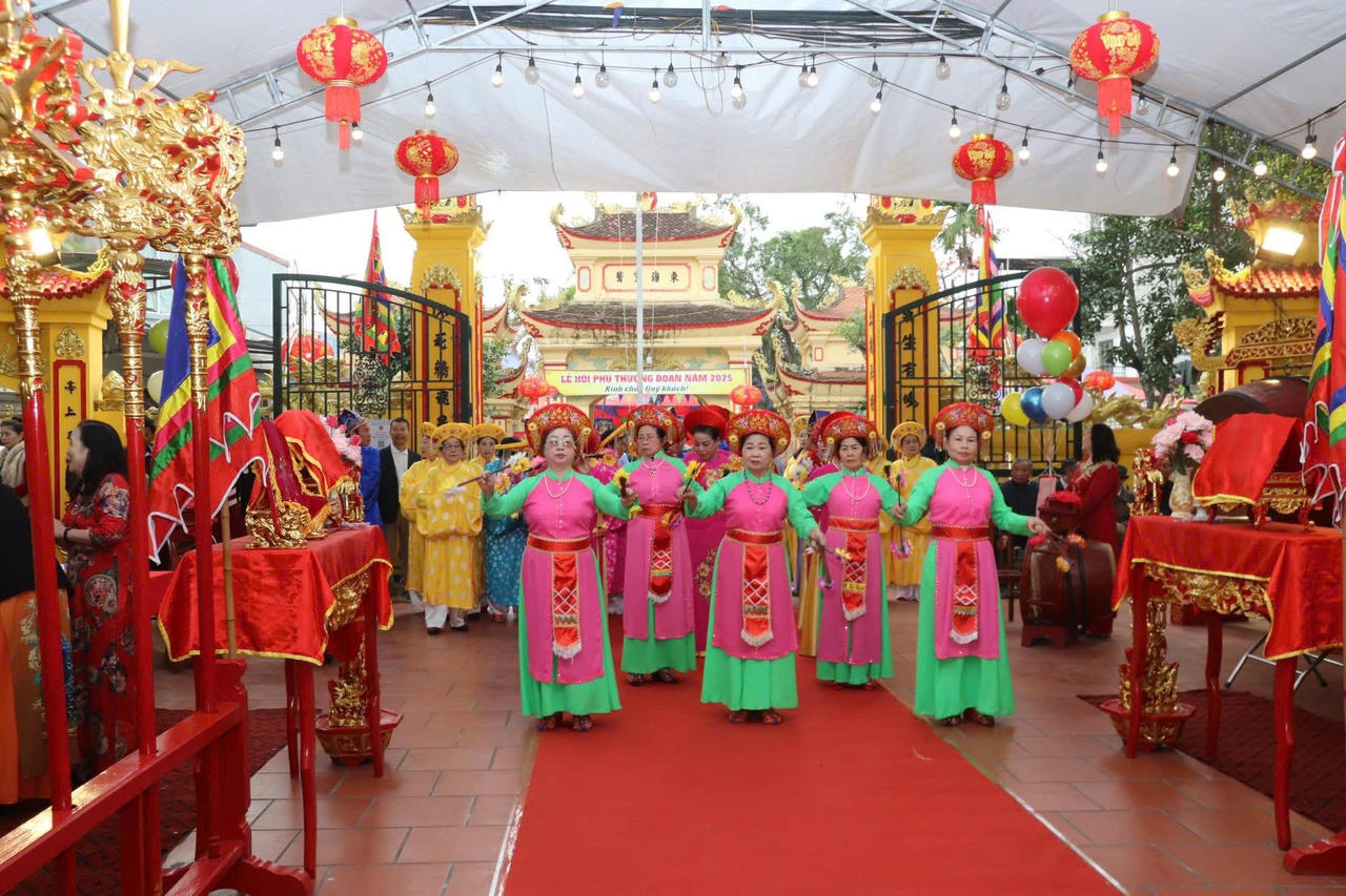 Lễ hội Phủ Thượng Đoạn lan tỏa giá trị văn hóa tín ngưỡng thờ Mẫu
