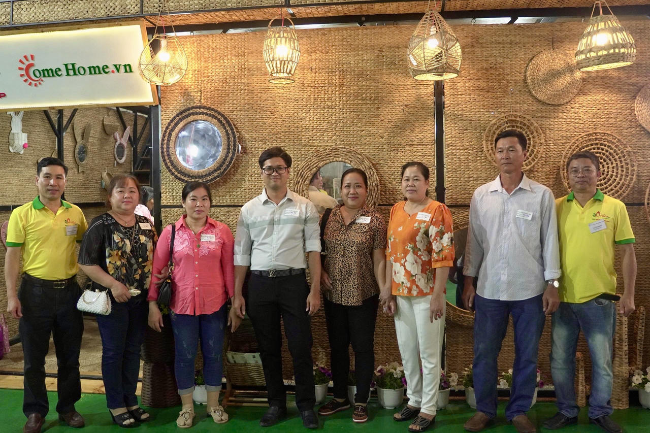 Nghề lục bình ở Mỹ Hiệp: Sinh kế tại chỗ, ổn định từ gốc