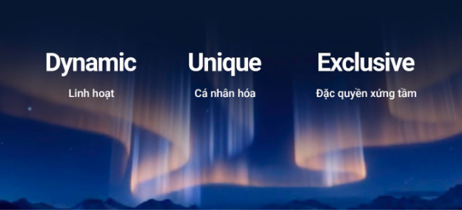 VIB Privilege Banking - Hệ giải pháp tài chính vận hành theo ba giá trị Dynamic – Unique – Exclusive.