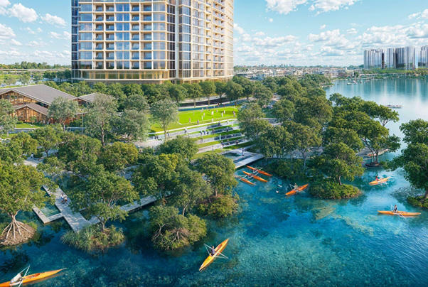 Trải nghiệm "All-in-Onsen" trong hệ sinh thái "All-in-one" của Charmora City. Ảnh minh họa