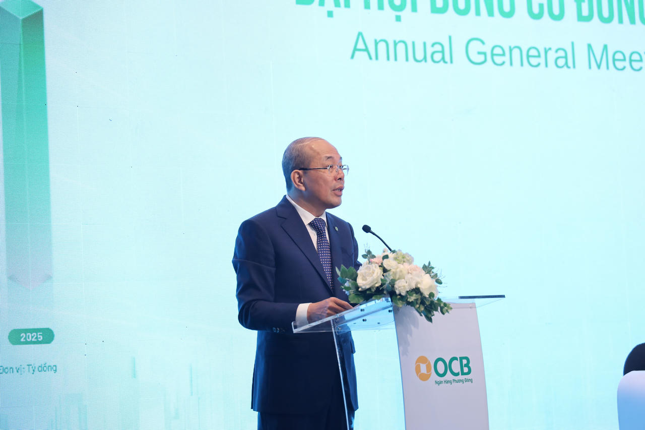ĐHĐCĐ OCB: Mục tiêu lợi nhuận 2026 tăng 39% so với năm 2025, đạt 6.960 tỷ đồng