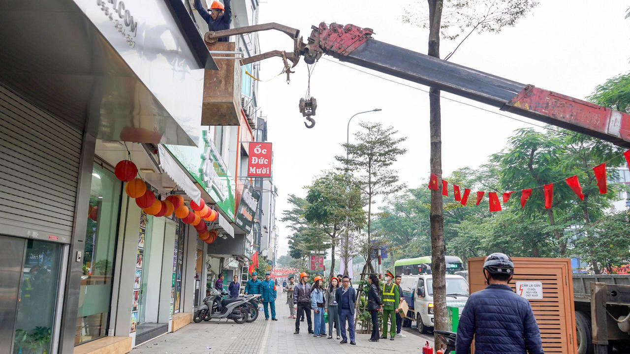 Hà Nội chỉnh trang hạ tầng đô thị phục vụ dịp nghỉ lễ